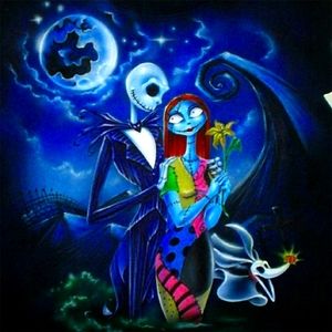 11.8 x 13.7 JACK SKELLINGTON DIAMOND PAINTING STRESS & ANXIETY THERAPY